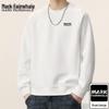 MARK FAIRWHALE Casual Crewneck Pullover Sweatshirt