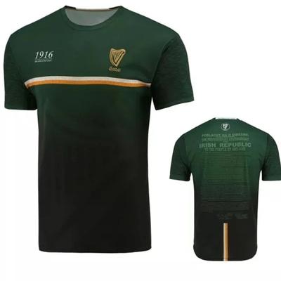 3D Printed Sports Football T-Shirt Collins Commemoration Jersey Ireland Men's Shirt Top Quality Tops