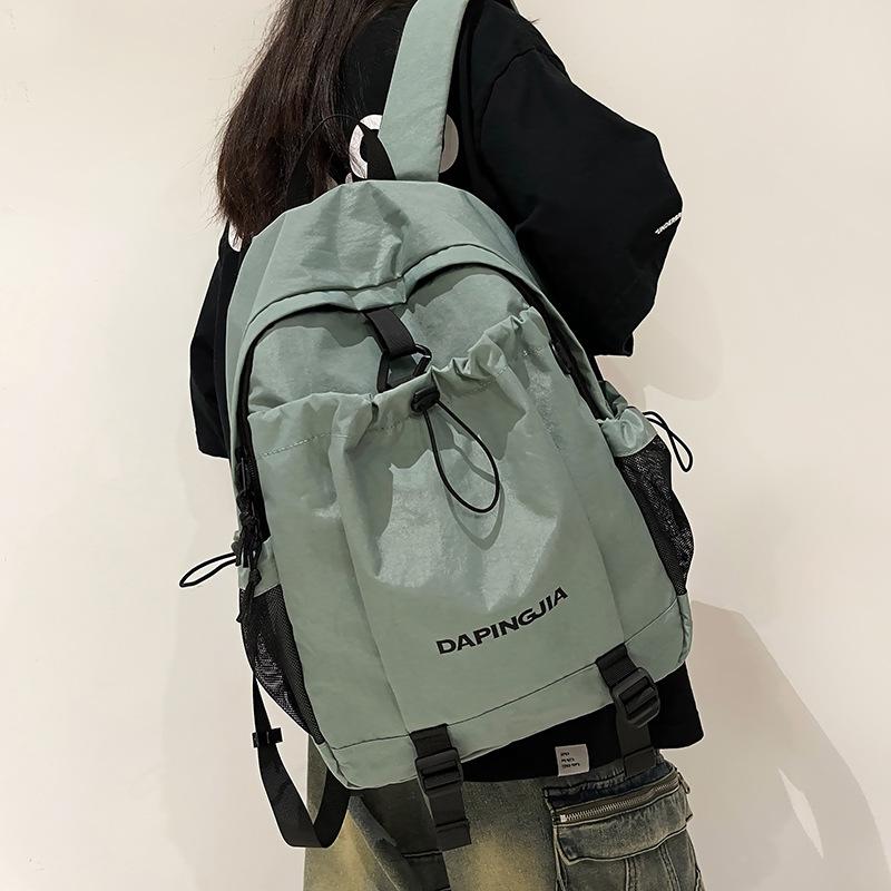 School Bag Junior High School Student Female College Student Versatile Large Capacity Travel Bag Outdoor Sports Backpack Boys Computer Backpack
