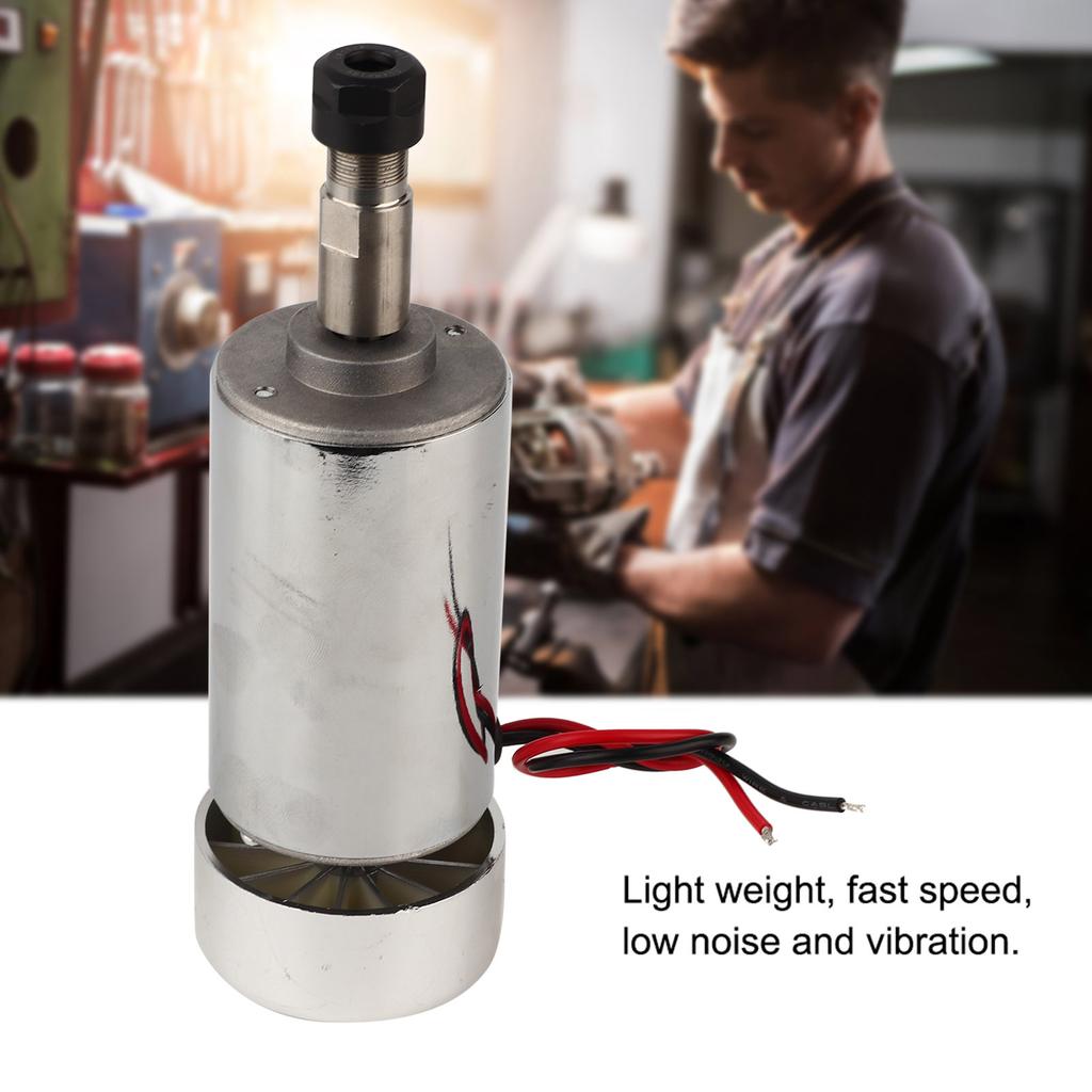 High Speed Air Cool Spindle Motor for Milling Machine 300W ER11 Chunk