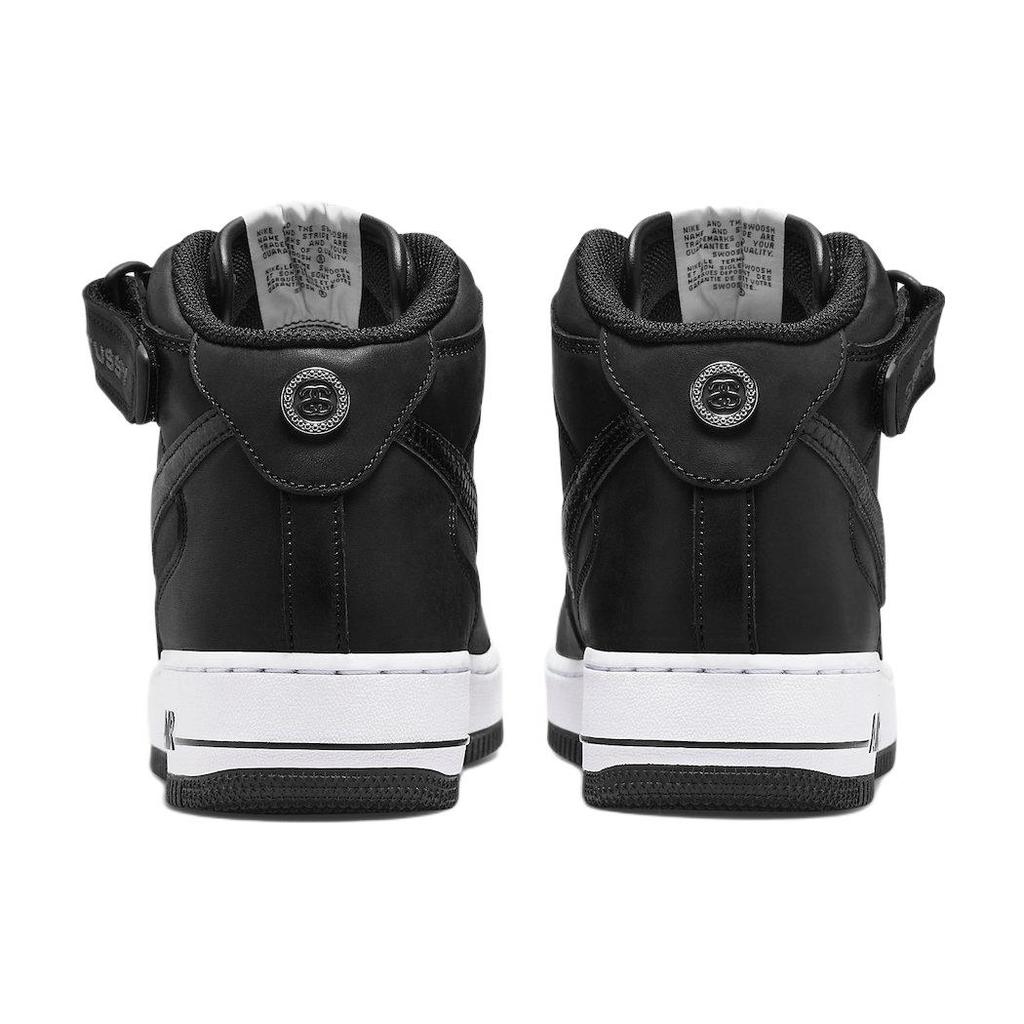 Nike Air Force 1 Mid Stussy Black White
