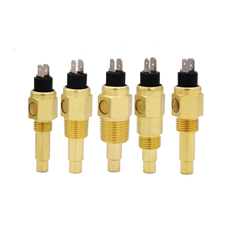 M14*1.5 3/8 17mm 1/2 21mm 5/8 16mm NPT M16*1.5 Engine Water Temperature Sensor for VDO 98 ± 3 ℃ Alarm Universal Generator Part Coolant Temperature