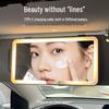 LED Light Car Sun Visor Makeup Mirror - Shatterproof HD Interior Dressing Mirror