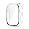Case for Apple Watch 9 8 7 45mm 44mm 41mm 40mm PC Screen Protector Cover IWatch Series 4/5/6/SE/7/8 SmartWatch Accessories Glass