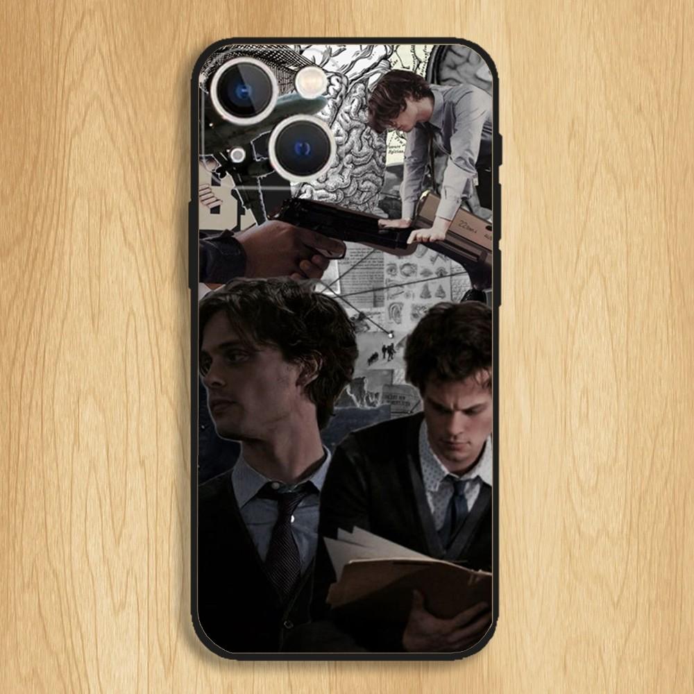 TV C-Criminal M-Minds Handyhülle Für iPhone15,14,13,12,11,Pro,Max,Plus,Mini,X,XS,XR,8,7,6,S,Plus,SE Weiche Schwarze Hülle