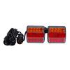 Universal 7 Pin LED Tail Lights for Trucks Trailers Tractors Buses 2835 LED Beads Brake Reverse Turn Signal Lights
