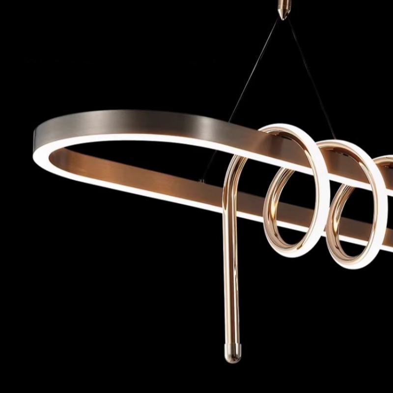 Modern LED Pendant Light Minimalist Living Room Creative High-end Style Dining Room Home Kitchen Bedroom Ceiling Pendant Light