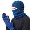 4-teiliges Set, weiche Strickhandschuhe, Maske, Schal, Mütze, Plüsch-Touchscreen-Fäustlinge, Halswärmer, Mützen