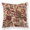 Art Flower Pillow Creative Car Sofa Cushion Digital Print Pillow Cover