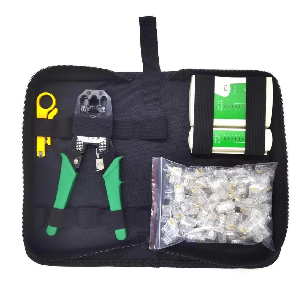 Haushalts-Netzwerkkabel-Werkzeugset mit Installationstester und Zange