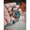 Used 70s CITIZEN Navy Blue Dial Day-Date Automatic