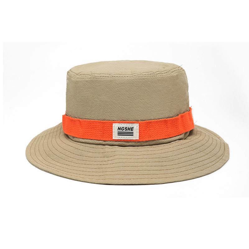 Summer Sunshade Sunscreen Hat Men's Mountaineering Camping Hat Foldable Large Eaves Quick-drying Fisherman Basin Hat Outdoor UV Protection