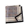 Four Seasons Silk Wool Medium Square Scarf 65 * 65cm Silk Wool Scarf Women's Light Luxury Premium Versatile Silk Scarf Shawl