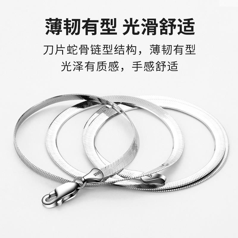 Elegant Retro Clavicle Blade Necklace: European & American Style, Simple Light Luxury for Women