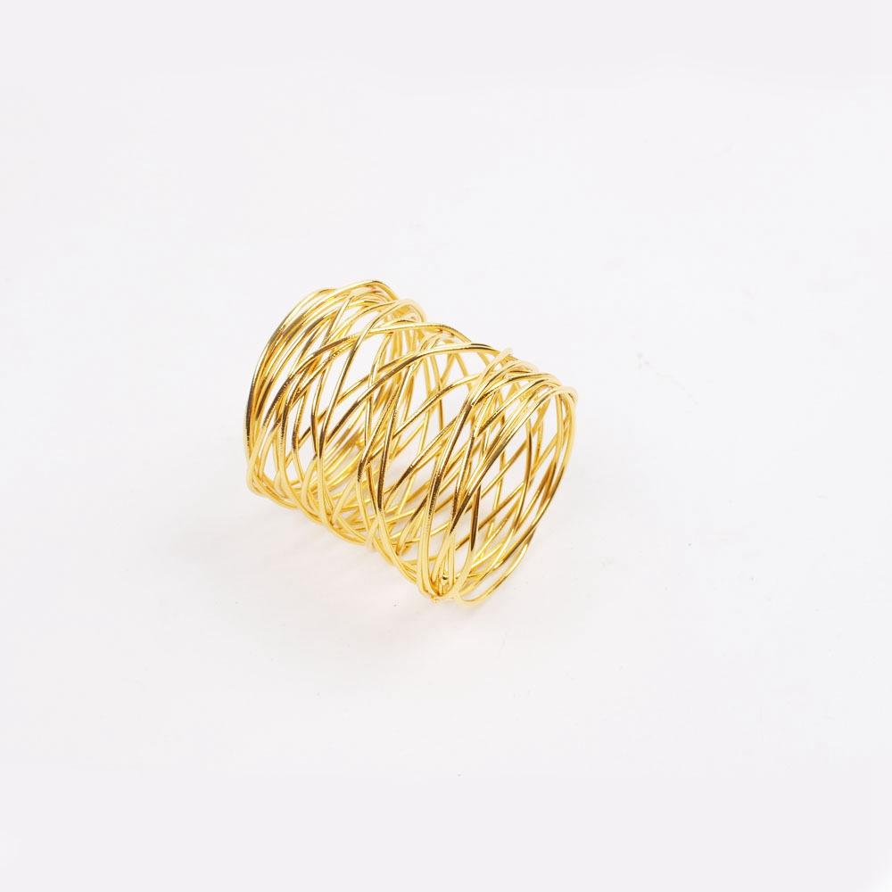 

Decoration Cross Weddings Metal Banquet Serviette Rings Napkin Rings Napkin Buckles Napkin Holder 1pc Gold