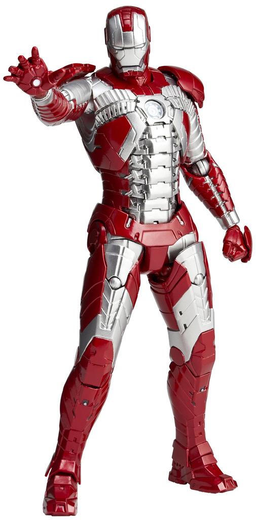Legacy OF Revoltech Iron Man 2 Iron Man Mark V 155mm Painted Movable Figure Approx. ABS&PVC LR-024 [Item]