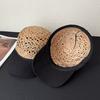 Natural Grass Baseball Cap With Breathable Mesh Sun Protection For Men And Women