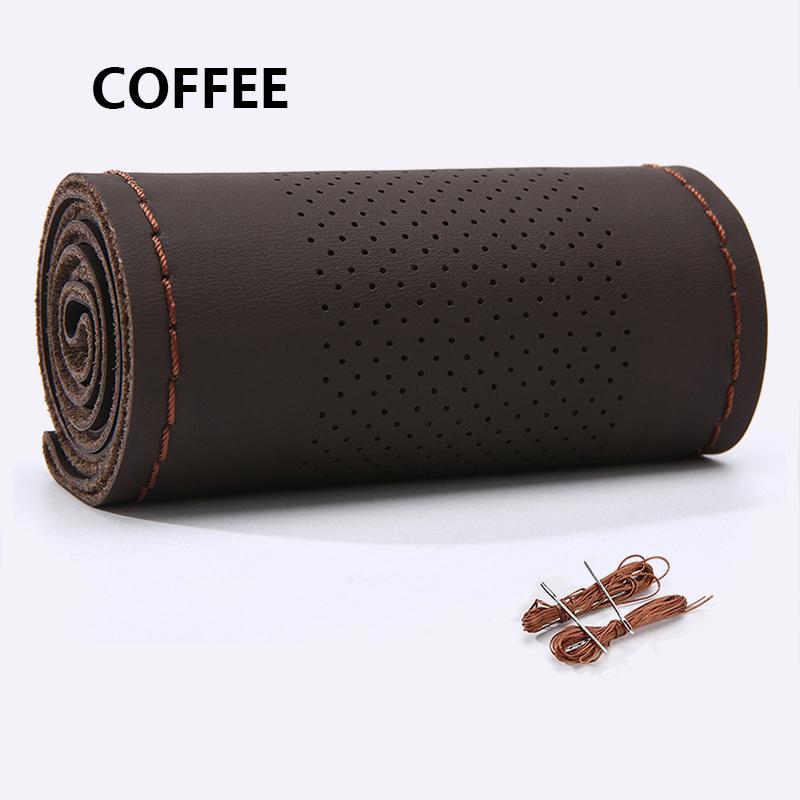 Anti-Slip Car Steering Wheel Braid Cover Hand-Sewn Car Steering Wheel Covers Are Suitable For 90% of the Models On The Market
