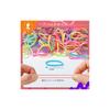 KEYAN Kids' Hair Ties, 300-Piece Set, Candy-Colored, Silicone Rubber, Ultra-Fine Polyurethane, Tangle-Free, Break-Resistant, Multi-Purpose