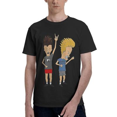 Beavis  ButtHead 100 Cotton Casual Breathable Confortable Vintage High End Mens Clothing Tshirts Men
