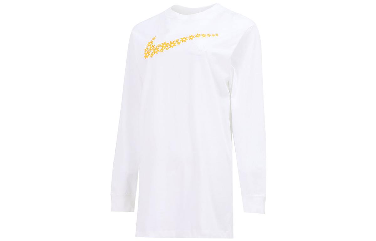 Nike Long Sleeved Dress Women s White DM6318-100 S