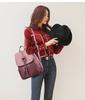Women's Backpack 2025 New PU Leather Tassel Double Shoulder Bag Large Capacity Student Backpacks Outdoor Travel Bag Mochilas Muj