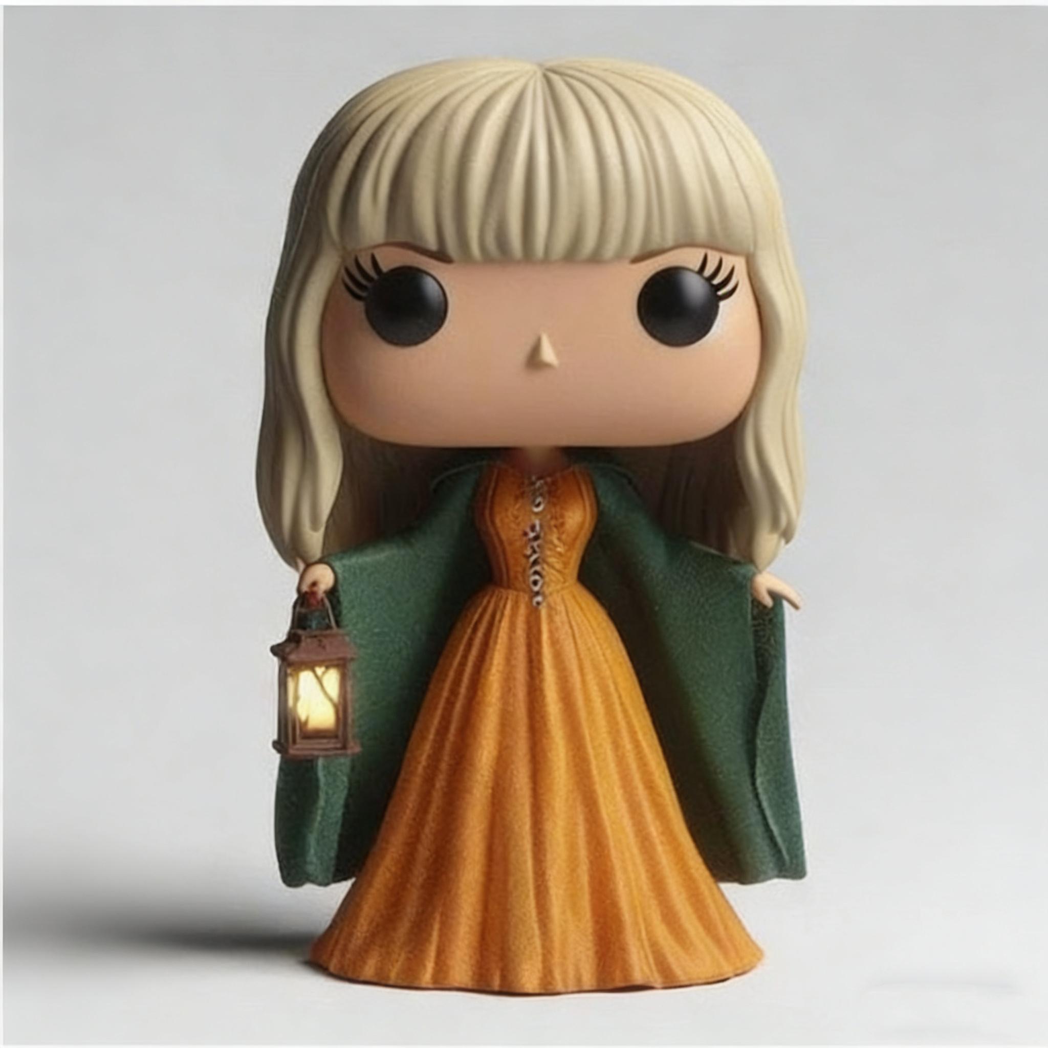 

Cute Doll Cartoon Singer Statue Handmade Decoration Creative Resin Decoration Bedroom Home Decoration Craft Fan Gifts No color box