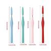 Pack Of 4 Punching Needle Embroidery Pen 2.5/3/3.5/5.0mm Needle Head for Beginner Hobbyists Embroidery Stitching Craft
