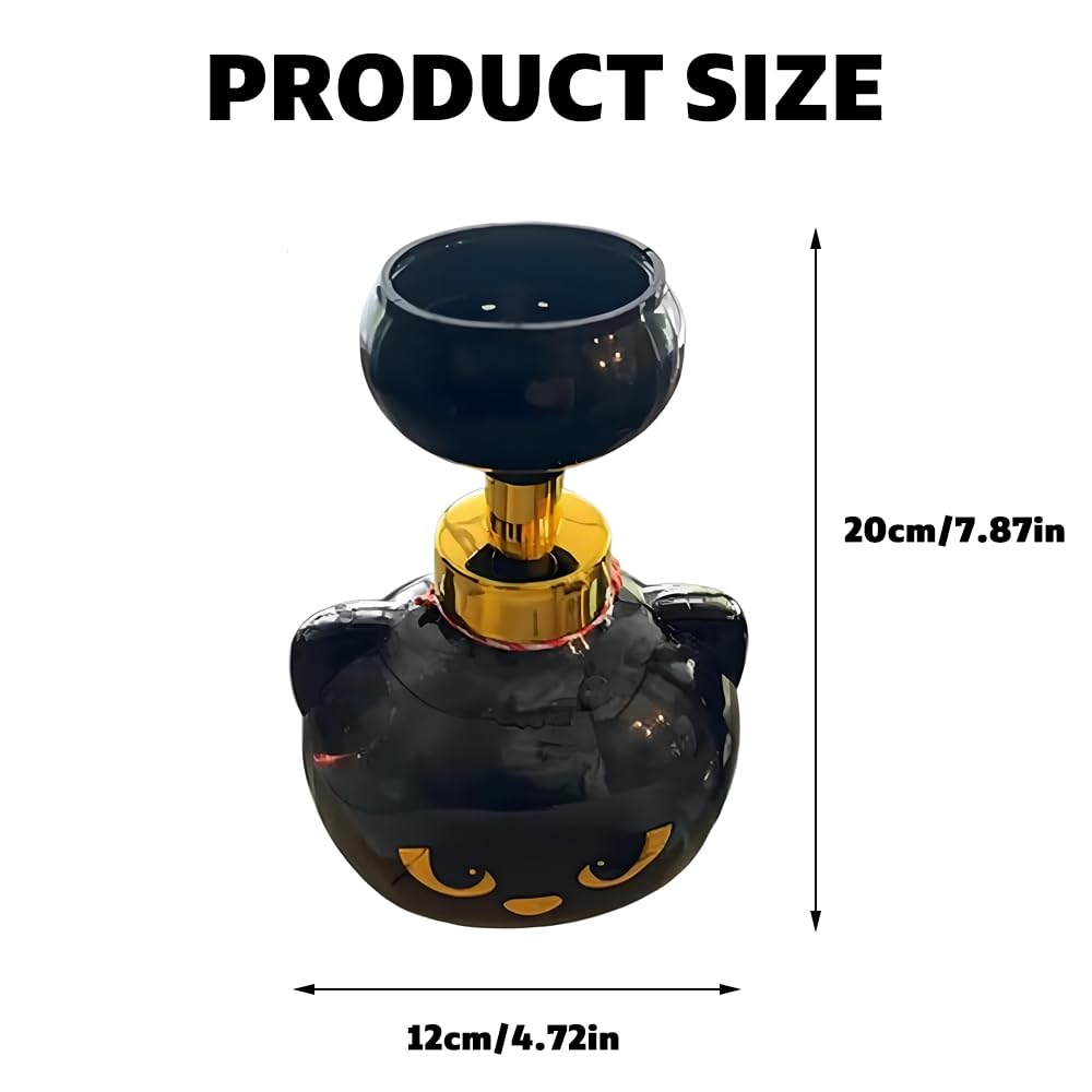 Cute Cat Paw Foaming Soap Dispenser Black Foam Hand Soap Dispenser Bathroom&Kitchen Kid Hand Cleaning Liquid Foaming Pump Bottle