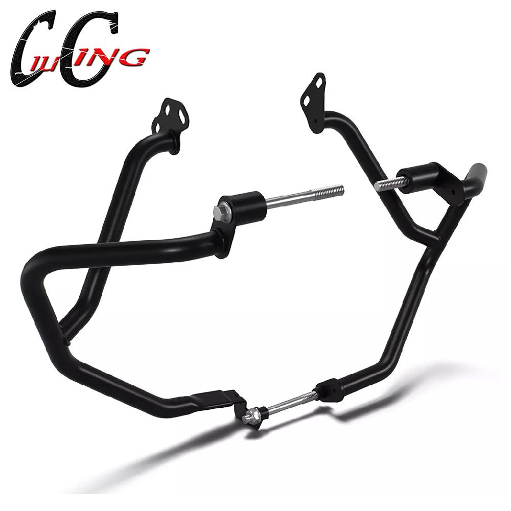 

Himalayan accessories Engine Guard Highway Crash Bar Motorcycle Frame Protection Bumper For Himalayan 450 Himalayan452 2024 2025 чёрный