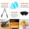 20Pcs Air Fryer Accessories Cooking Tools For Barbecue Baking Cooking Fit For 3.8-5.8QT Air Fryer