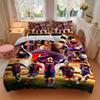 Barcelona Legend Messi Print 3Pcs Bedding Setduvet Cover With 2 Bedropillowcase Home Birthday Gift
