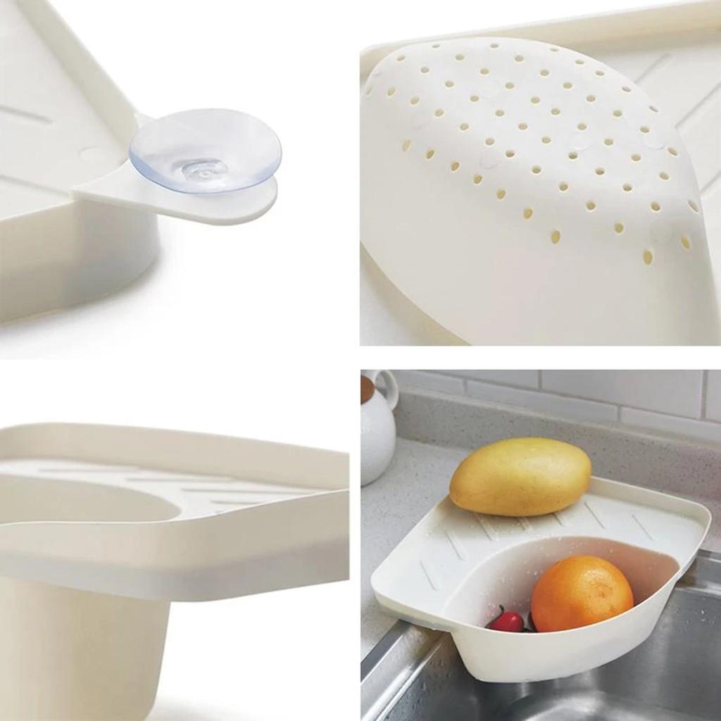 Food Residue Filter Rack Kitchen Drains Sink Strainer Filter Trash Food Catche