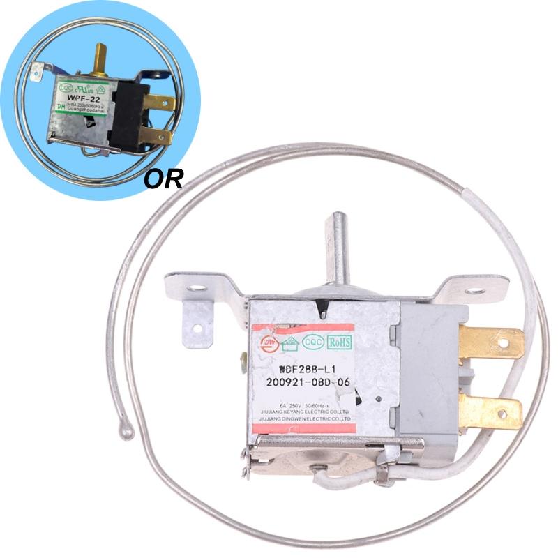 Wpf22-L 2/3Pin Refrigerator Thermostat Household Metal Temperature Controller Accessories