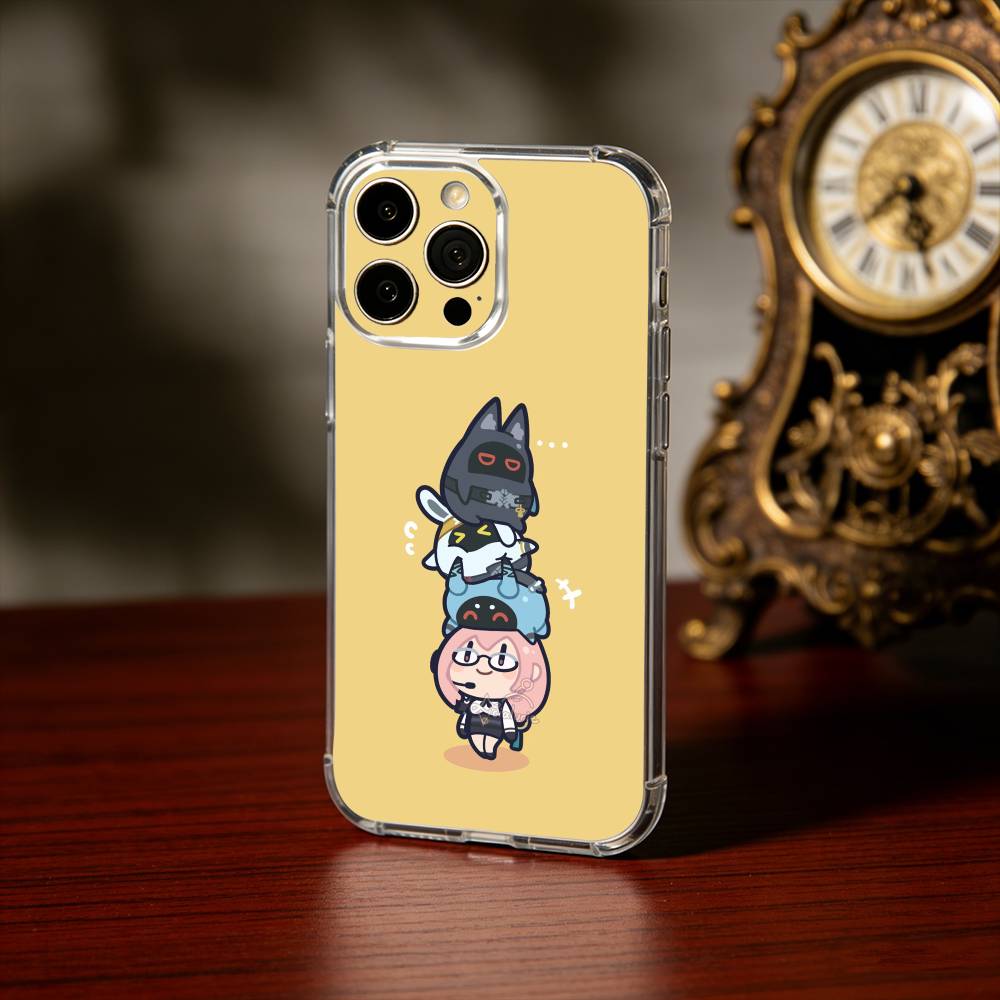 Game Zenless Z-Zone Zero Bangboo Phone Case For iPhone 17 16 15 14 13 12 11 Mini Pro Max Plus Transparent Cover
