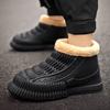 Winter Waterproof Men Boots Comfotable Lightweight Man Cotton Shoes Lightweight Warm Mens Snow Boots EVA Flat Male Casual Shoes