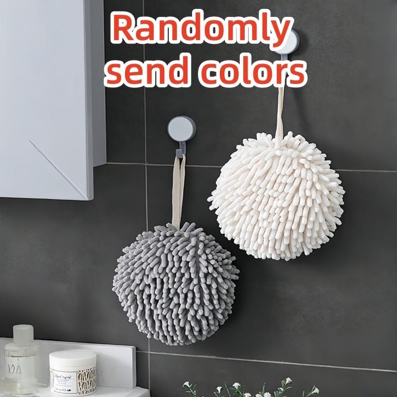 

1piece (color random) Quick drying thickened kitchen wall hanging handkerchief (rope color also random)