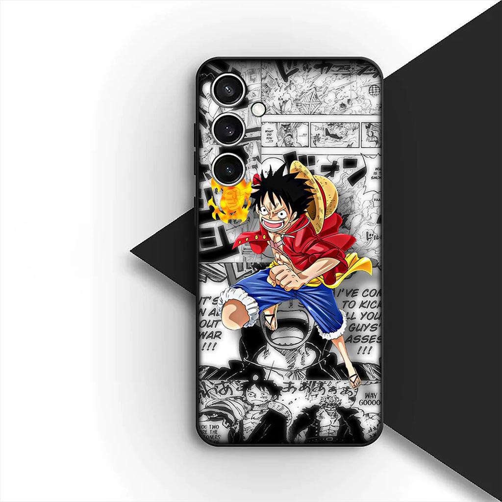 Portgas D Ace One Pieces Luffy Phone Case for Samsung Galaxy S10 S8 S9 Plus A33 A34 A31 70 A71 A72 Note 20 9 8 S10E Cover
