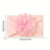High Quality14pcs Baby Girls' Soft Stretch Nylon Headbands - Pastel Floral Hair Accessories with Elastic Comfort Fit, Cute Princess Headscarves for