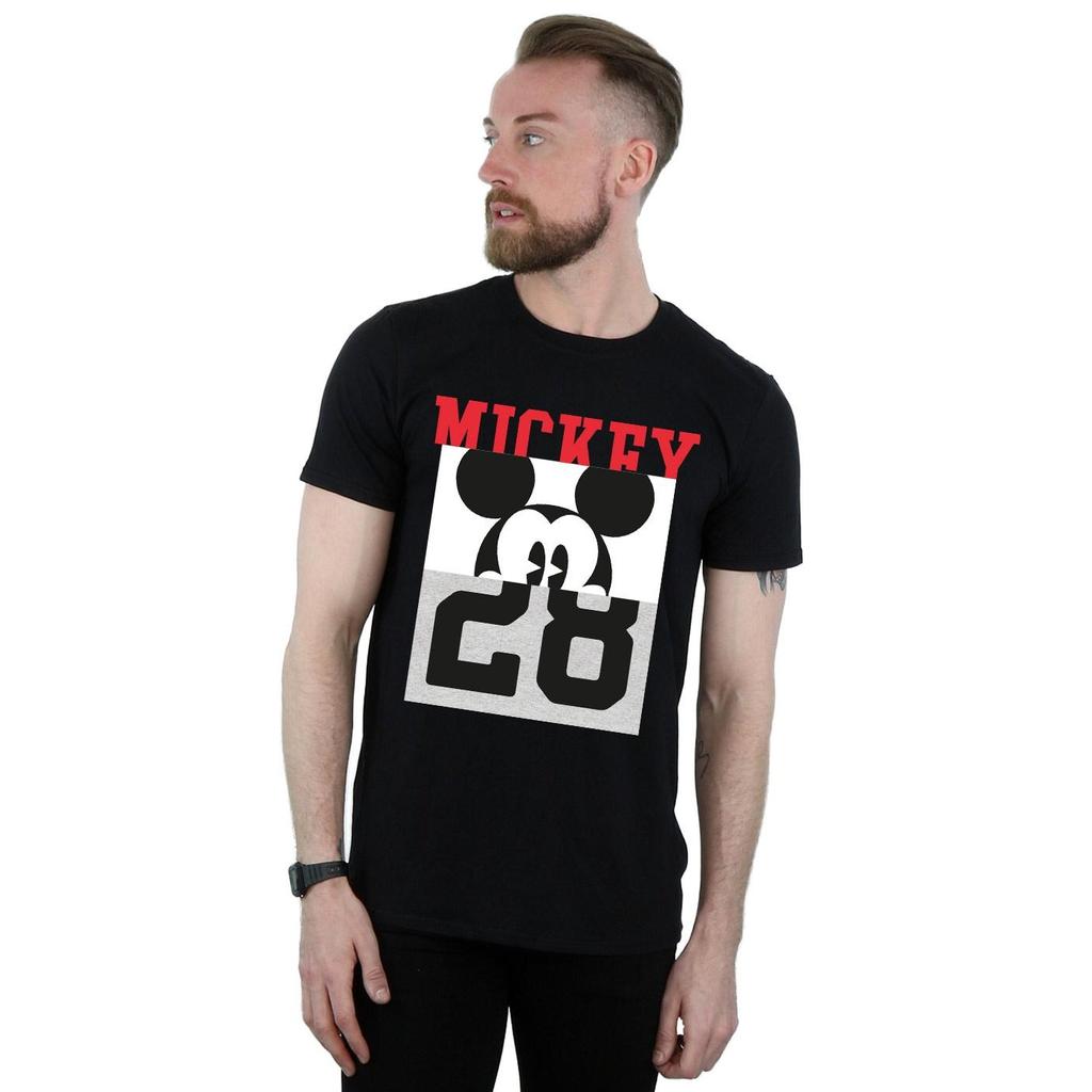 Disney Mens Mickey Mouse Notorious Split T-Shirt