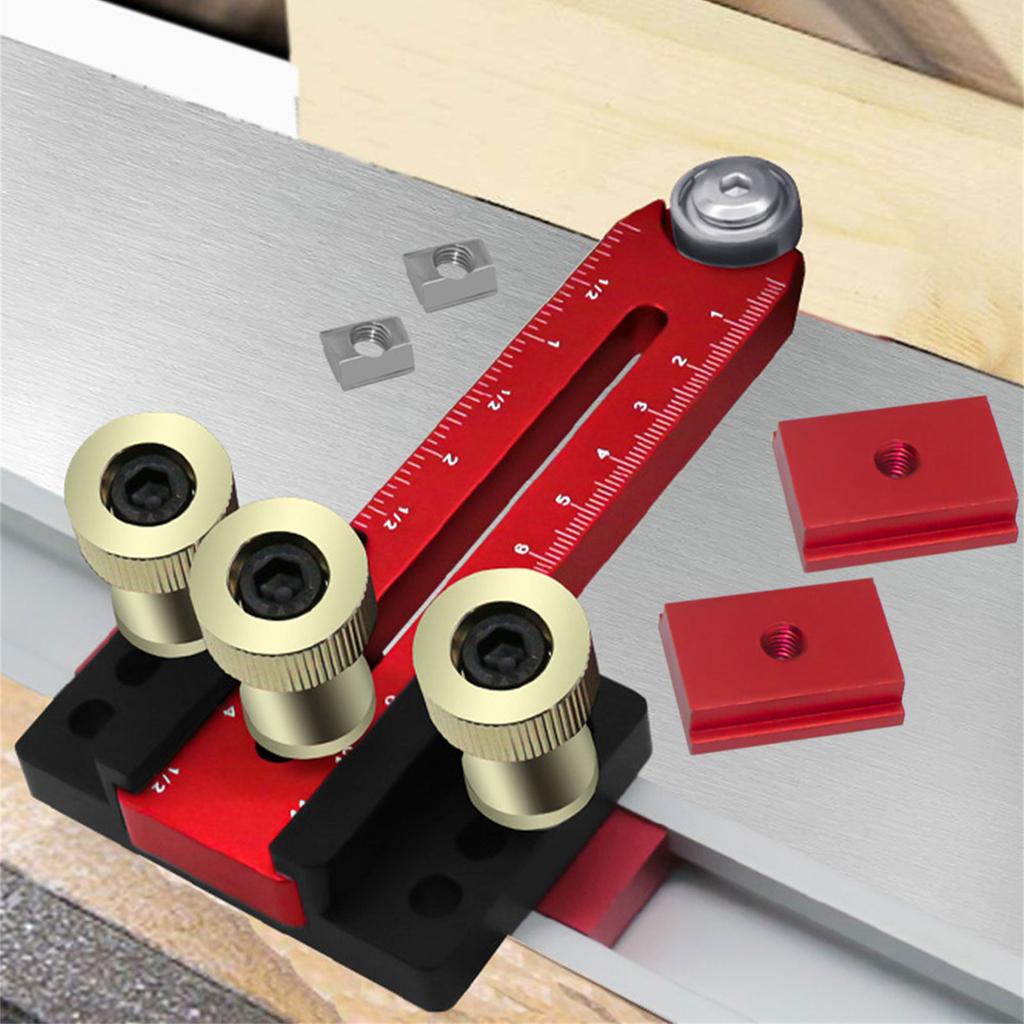 Flip Roller Cutting Machine Metal Table Saw Jig Sliding Tenon Design and Thin Rip Guide for Accurate Woodworking