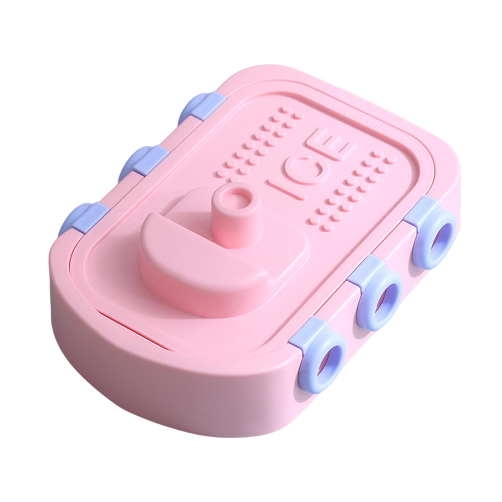 Cartoon Ice Cream Mold Silicone Popsicle DIY Tool For Kitchen