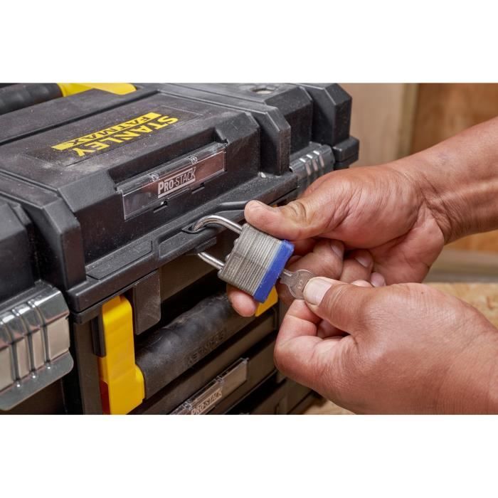 Kit 2 Mallettes PRO-STACK™ - STANLEY FATMAX - FMST1-71981 - 2 poignées - 2 tiroirs - 21,5 L