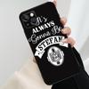 The Vampire Diaries Mikaelson Phone Case For iPhone 17 Pro Max 16 15 14 11 12 13 Pro Max Mini 15 16 Plus 16e 17 Air Cover