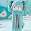 Hatsune Miku Squinting Eyes Series Bucket Bag Toy Figure Doll Gift