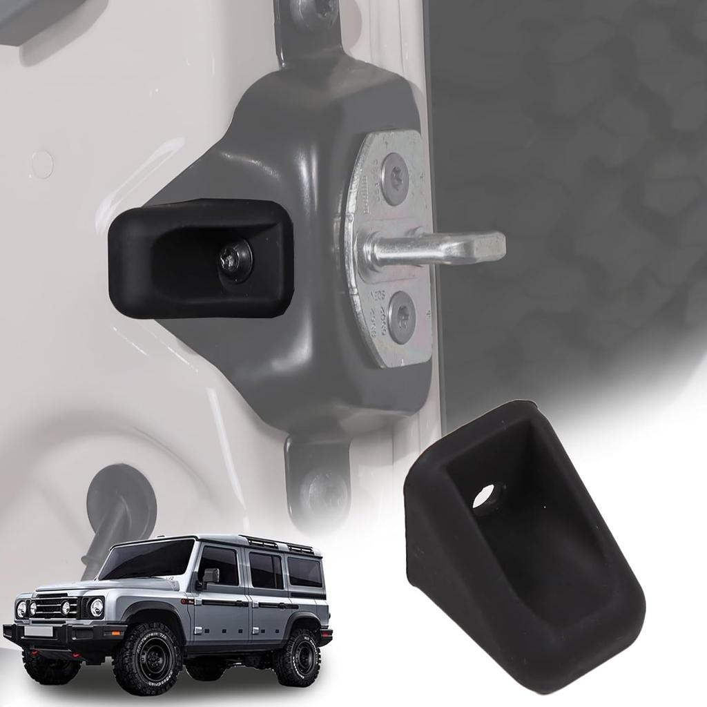 1PCS Tailgate Stop Bumper, Tailgate Latch Stop Bumper Cushion Rubber Compatible with Ineos Grenadier 2020-2024 Tailgate Anti-Knock Cushioning Rubber