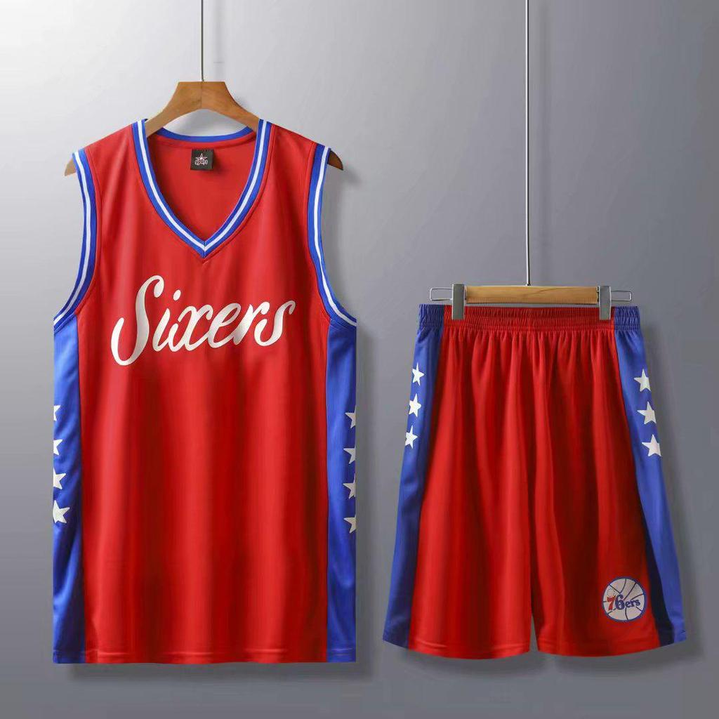 NBA Team Basketball Trikot Set: Bulls, Rockets, Lakers, Cavaliers, Celtics, Heat - Anpassbare Nummern