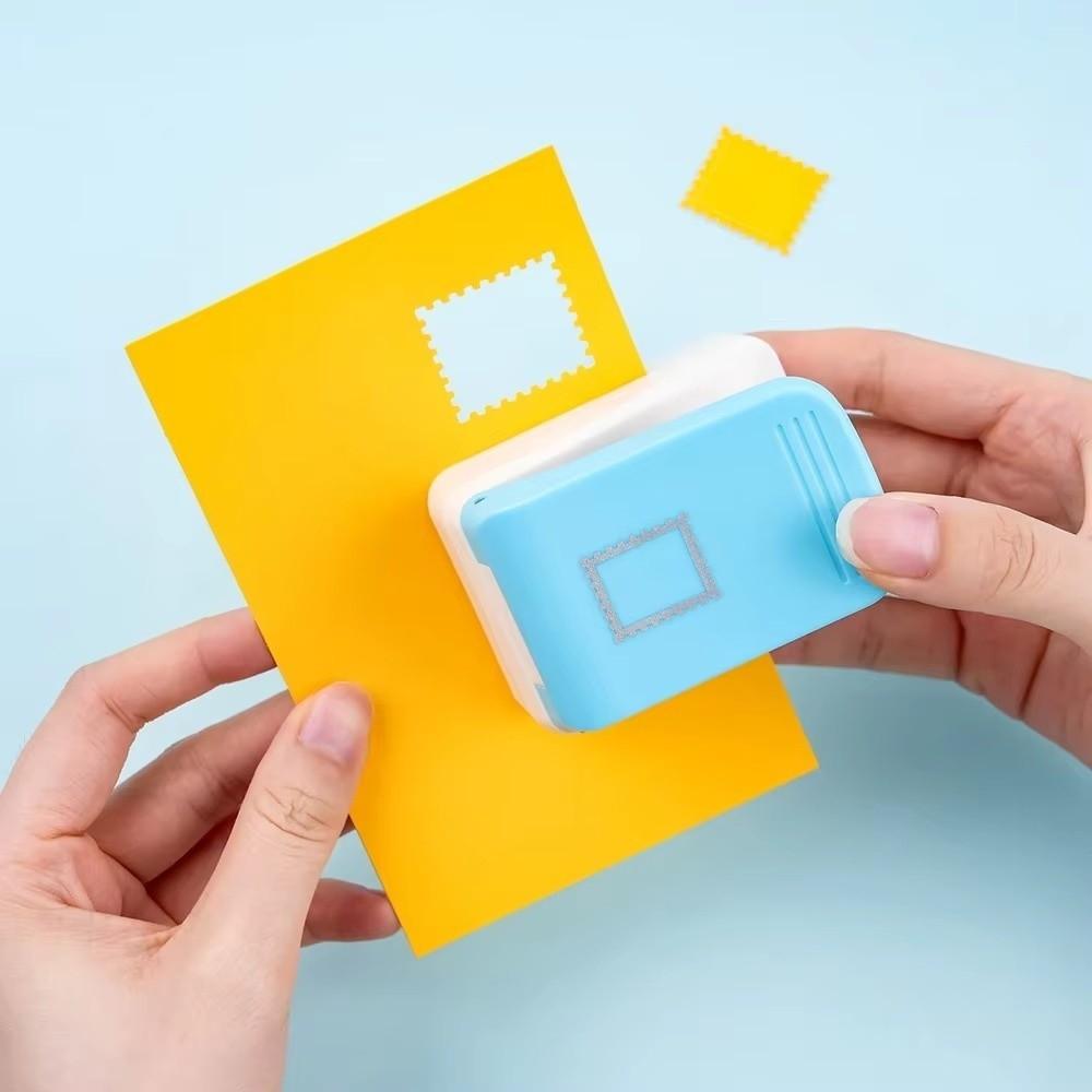 DIY Stamp Border Punch 2.87x2.39cm Toothed Puncher Embosser Embossing Machine  Journal Making