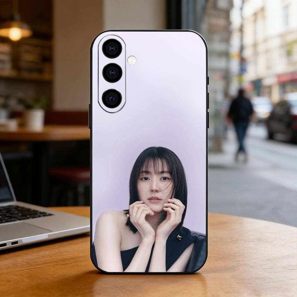 Japanese actress M-Masami Nagasawa Phone Case Black Silicone Soft For Samsung Galaxy A73,A72,A71,A70,A53,A52,A51