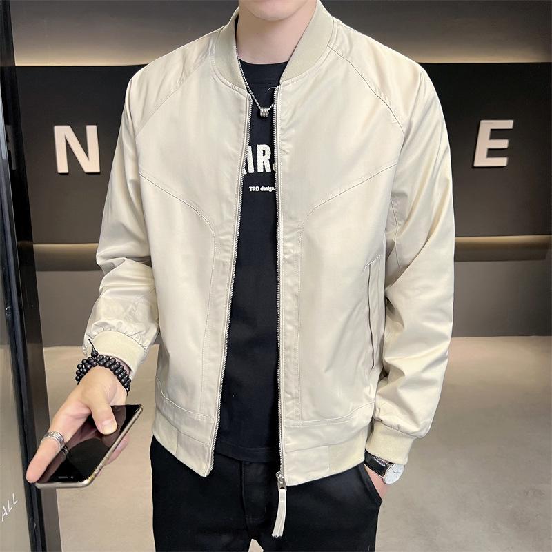Men's 2025 Autumn Baseball Collar Workwear Jacket - Trendy, Versatile Fashion.